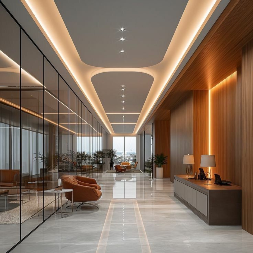 Linear Cove Lighting Ceiling System